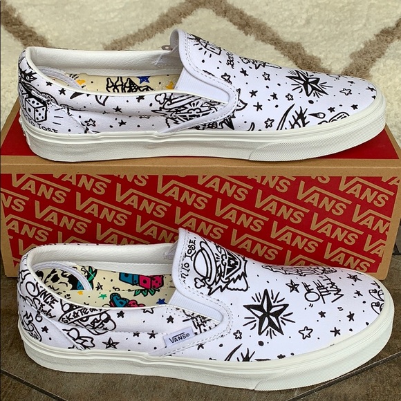 VANS CLASSIC SLIP-ON U-Color Tattoo/True WMNS - Picture 6 of 16